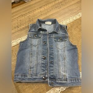 Girls Jean vest